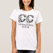 T-shirt Conversations classiques Tutor de Retro CC Foundat (Devant)