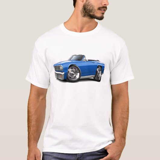 T-shirt Convertible 1964 bleu de Chevelle (Devant)