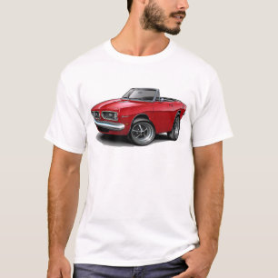 T-shirt Convertible 1967-69 rouge de barracuda