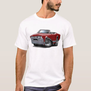 T-shirt Convertible 1967 de rouge foncé de sabre