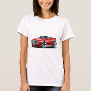 T-shirt Convertible 1967 rouge de Firebird