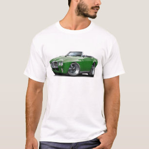 T-shirt Convertible 1969 vert-foncé de Firebird