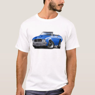 T-shirt Convertible 1970-72 bleu de GS de Buick
