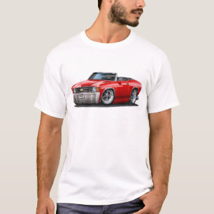T-shirt Convertible 1971-72 rouge de Chevelle