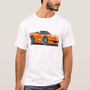 T-shirt Convertible 2010-12 orange de Corvette