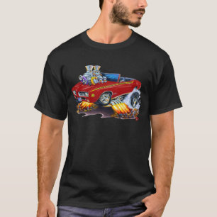 T-shirt Convertible de rouge foncé de juge de 1969 GTO