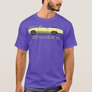 T-shirt convertible jaune
