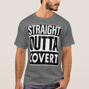 T-shirt Convertir le nom de la ligne droite en dehors du c