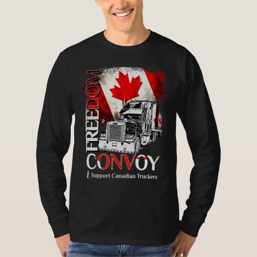 T-shirt Convoi canadien pour la liberté 2022 Suppo de cami (Devant)