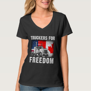 T-shirt Convoi canadien pour la liberté 2022 Suppo de cami