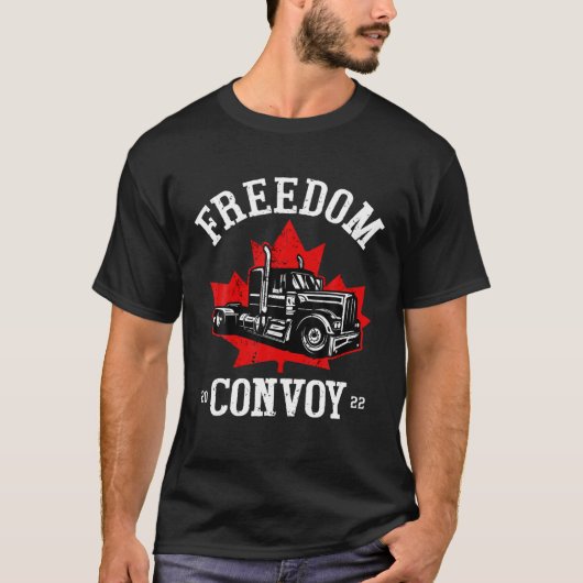 T-shirt Convoi canadien pour la liberté 2022 Suppo de cami (Devant)