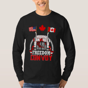 T-shirt Convoi canadien pour la liberté 2022 Suppo de cami