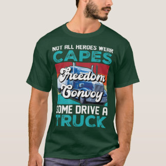 T-shirt Convoi de la liberté 2022 Camion Canada Trudeau Ot