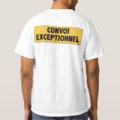 T-shirt Convoi exceptionnel (Dos)