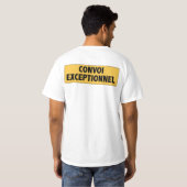 T-shirt Convoi exceptionnel (Dos entier)