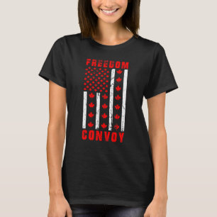 T-shirt Convoi Liberté 2022 Conducteur de camion américain