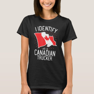T-shirt Convoi Liberté 2022 Je M'Identifie Comme Camion Ca