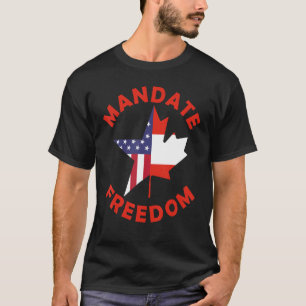 T-shirt Convoi pour la liberté 2022 - Drapeau américain ca