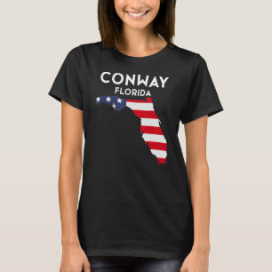 T-shirt Conway Florida USA State America Travel Floridian