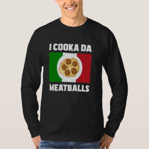 T-shirt Cooka Da Meatball Italien Slang Italie