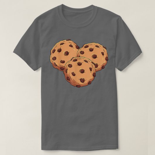 T-shirt Cookie au lait Halloween Costume jumelé Couples Gr (Design devant)