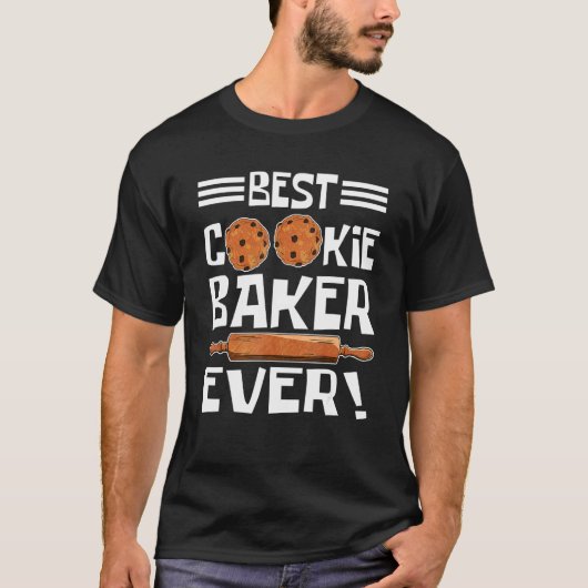 T-shirt Cookie Baker And Cookie Eater Meilleur Cookie Bake (Devant)