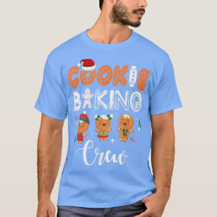T-shirt Cookie Baking Crew Christmas Gingerbread Team