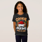 T-Shirt Cookie Baking Crew Funny Christmas Lights Gingerbr (Devant entier)