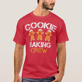 T-shirt Cookie Baking Crew Funny Christmas Pajamas Famille