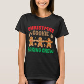 T-shirt Cookie Baking Crew Funny Cute Correspondant Famill (Devant)
