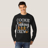 T-shirt Cookie Baking Crew Funny Group Correspondance Noël (Devant entier)