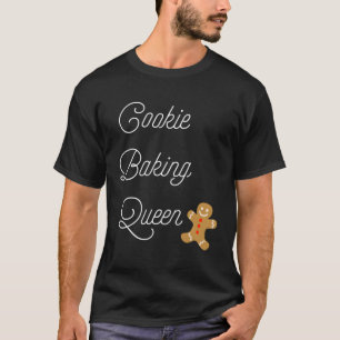 T-shirt Cookie Baking Queen Christmas