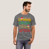 T-shirt Cookie Baking Team Captain Gingerbread Christmas (Devant entier)