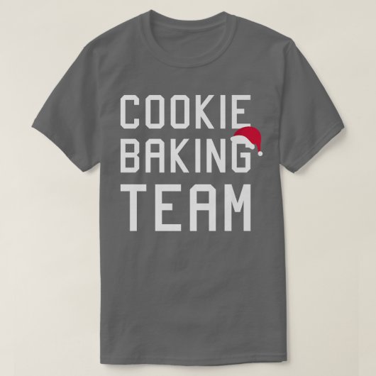 T-shirt Cookie Baking Team Christmas merch (Design devant)
