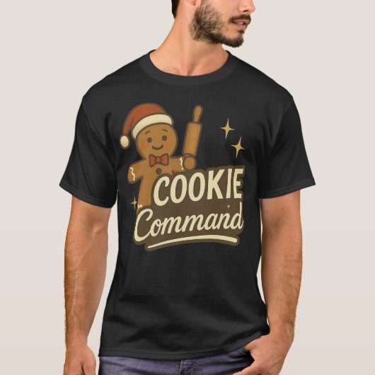 T-Shirt Cookie Command (Voorkant)