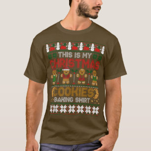 T-shirt Cookie Crew Gingerbread This Is My Christmas Cooki