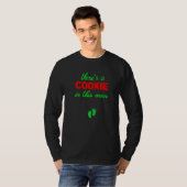 T-shirt Cookie Dans Ce Four Noël Grossesse Annonce (Devant entier)