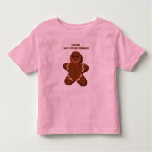 T-shirt cookie de Noël (Devant)