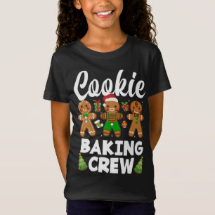 T-Shirt Cookie de Noël Cuisine d'équipage pain d'épice Noë