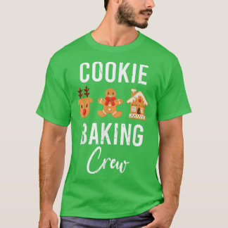 T-shirt Cookie de Noël Cuisine d'équipage Pyjama pain d'ép