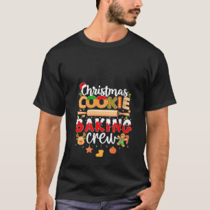 T-shirt Cookie de Noël Cuisinière Crew Funny Cookie Xmas H