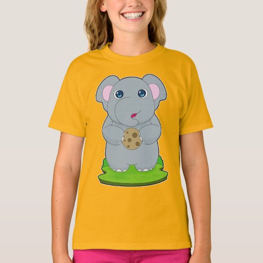 T-shirt Cookie éléphant (Devant)
