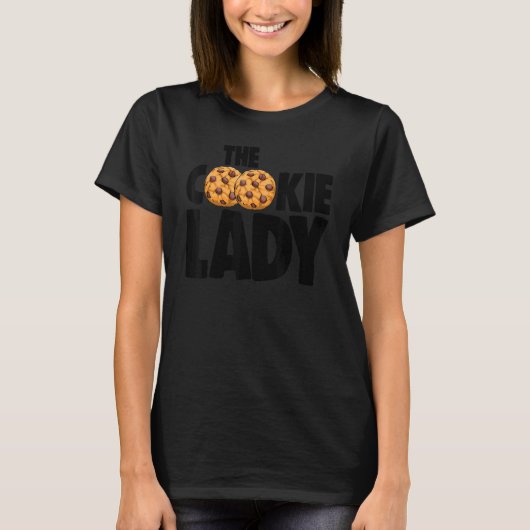 T-shirt Cookie Lady Baking Women Choco Chip Cookie Pa (Devant)