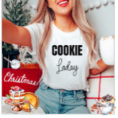 T-shirt Cookie Lady Shirt pour femmes