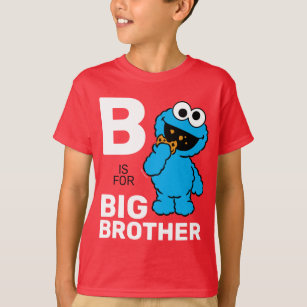 T-shirt Cookie Monster   B est pour Big Brother