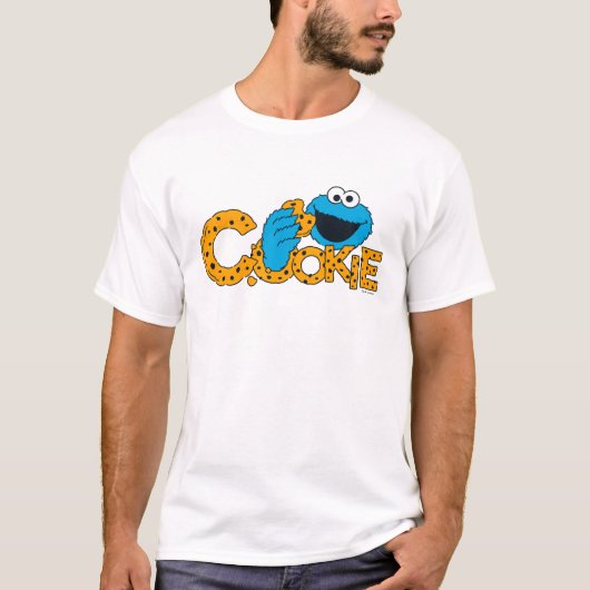 T-shirt Cookie Monster | Cookie ! (Devant)