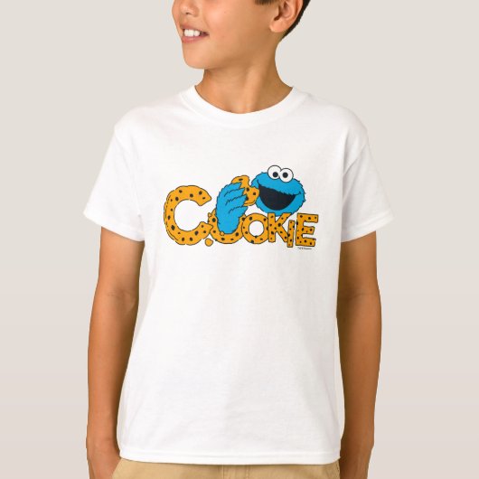 T-shirt Cookie Monster | Cookie ! (Devant)
