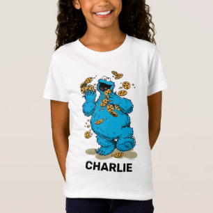 T-Shirt Cookie Monster Cookies Fous Personnalisés