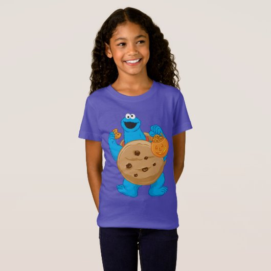T-Shirt Cookie Monster | Costume de biscuits (Devant entier)