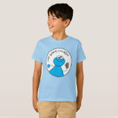 T-shirt Cookie Monster Doodley Graphisme (Devant entier)
